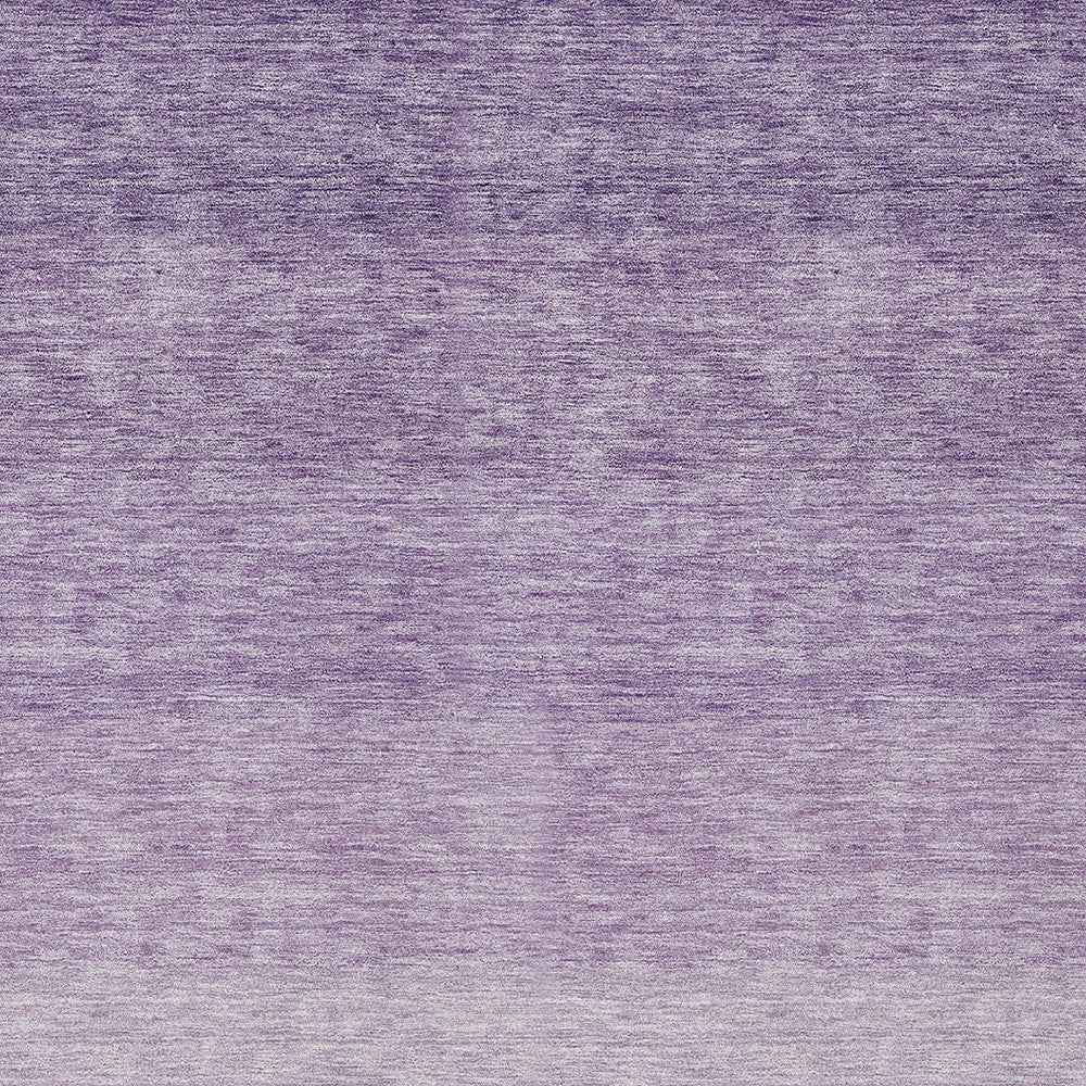 5' X 8' Purple And Lavender Ombre Washable Indoor Outdoor Area Rug