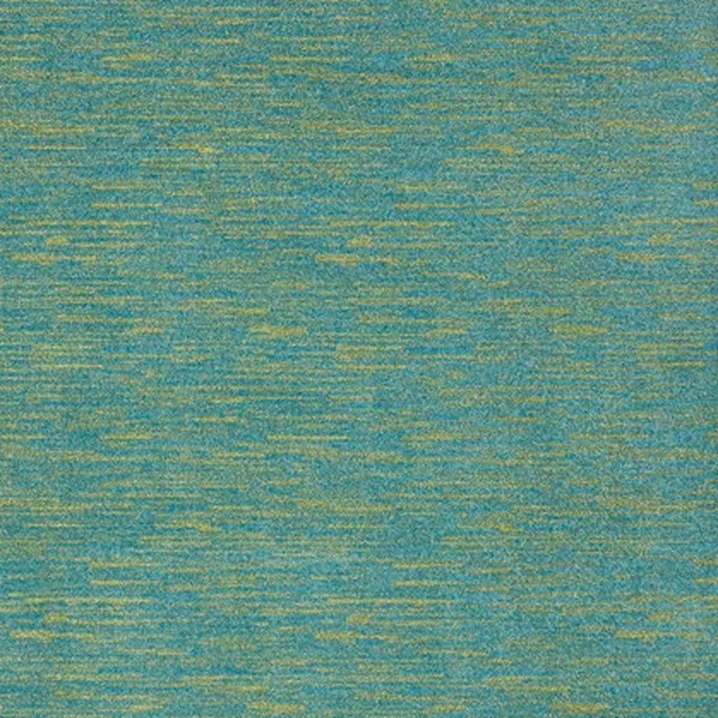 7' X 10' Blue And Green Indoor Outdoor Area Rug - Outdoor