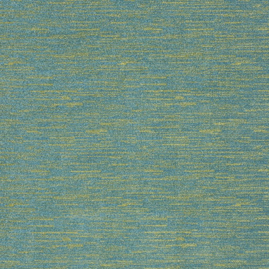 10' X 14' Blue And Green Indoor Outdoor Area Rug - Outdoor
