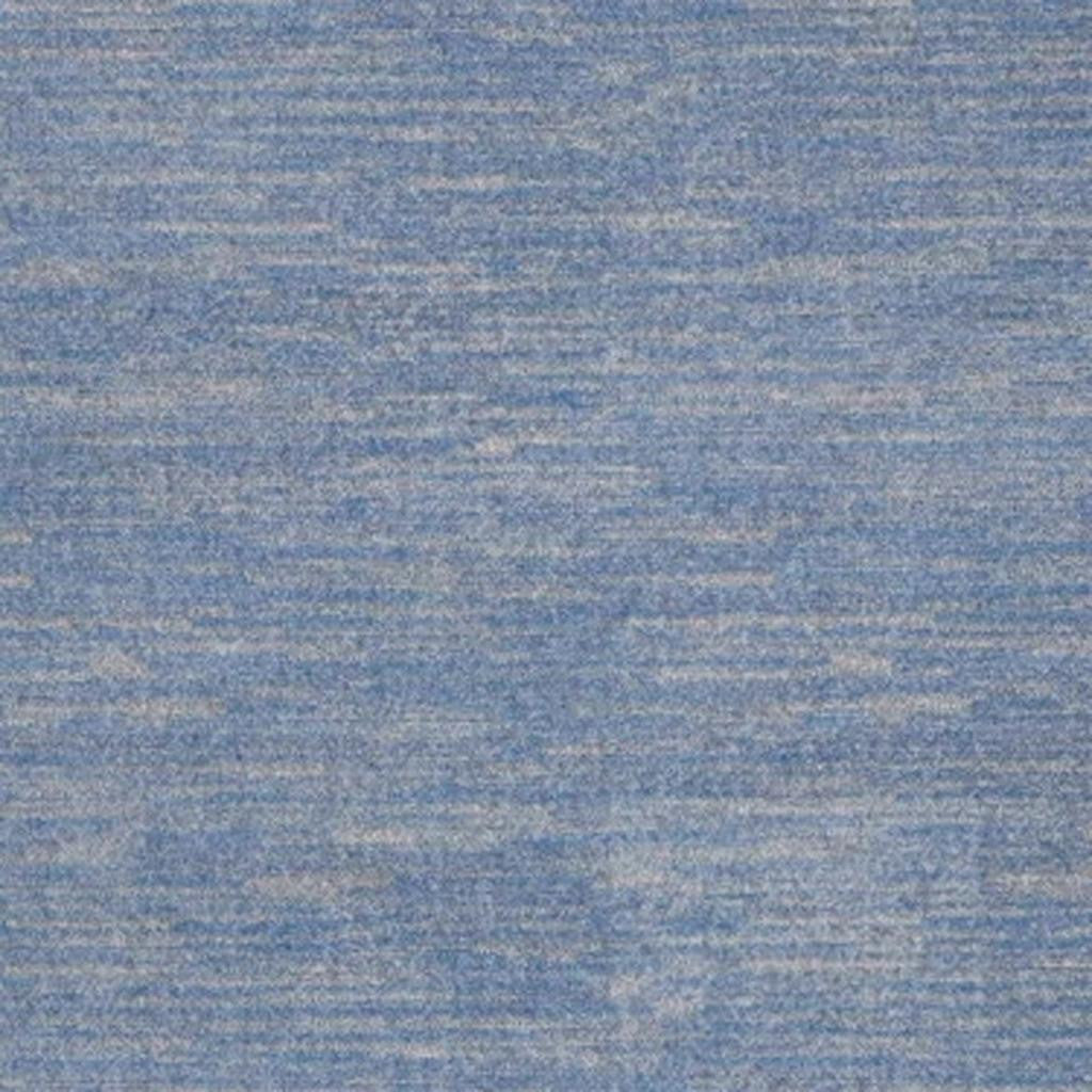 4' X 6' Blue And Gray Indoor Outdoor Area Rug - Outdoor
