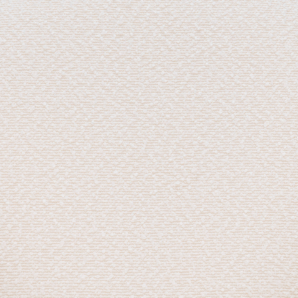 30" Ivory And Black Shearling And Steel Bar Height Bar Chair