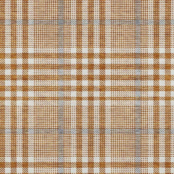 8' X 10' Brown Beige And Beige Plaid Washable Indoor Outdoor Area Rug