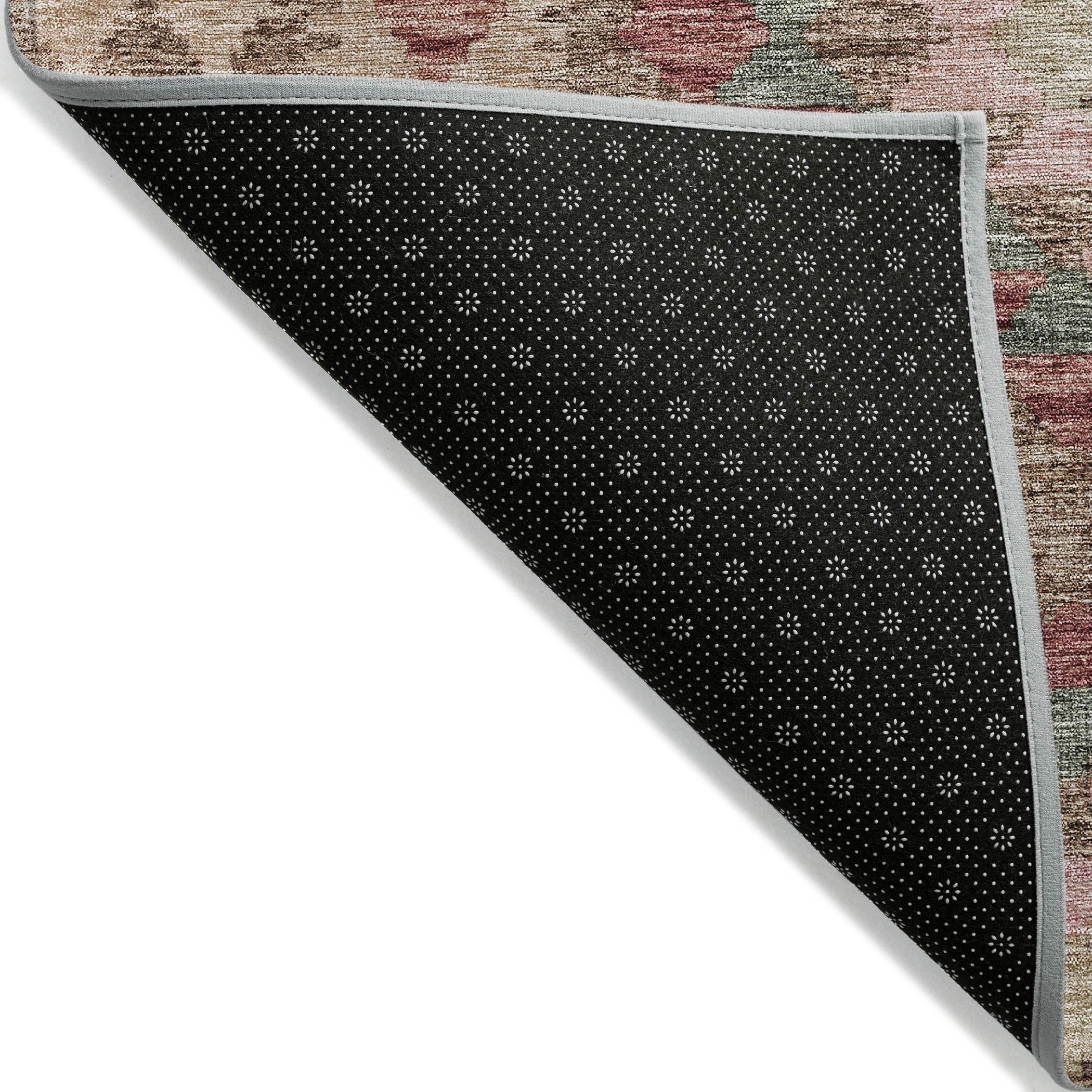 5' X 8' Brown Geometric Washable Indoor Outdoor Area Rug - Sports & Outdoor