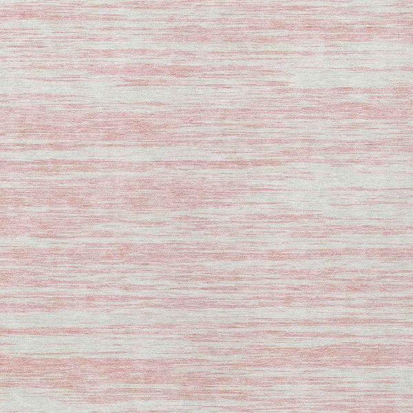 5' X 8' Pink And Ivory Abstract Washable Indoor Outdoor Area Rug