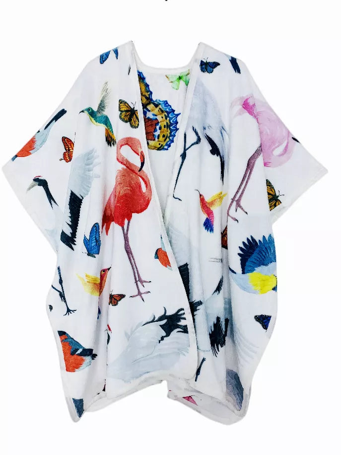 Double-Sided Soft Wearable Throw/Cape - Home Decor