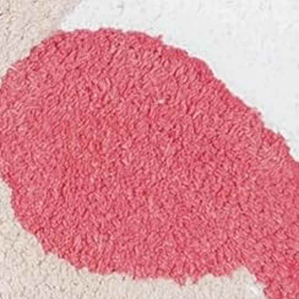 32" Pink And White Cotton Flamingo Bath Rug