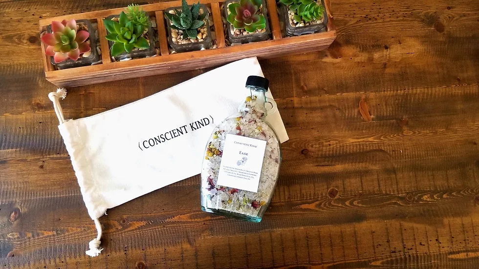 Ease: Epsom Salt Floral Bath Tea - Home Decor