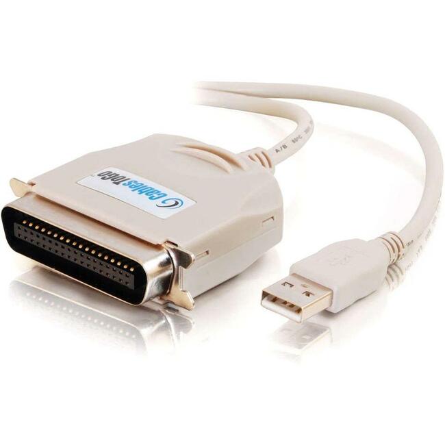 C2G 6ft USB to C36 Parallel Printer Adapter Cable - Computers & Electronics