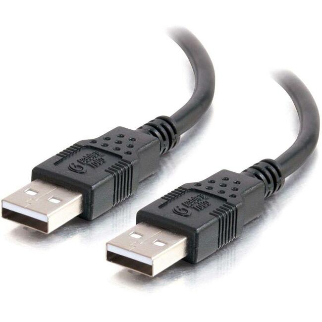 C2G 1m USB 2.0 A Male to A Male Cable - Black (3.2ft) Default Title