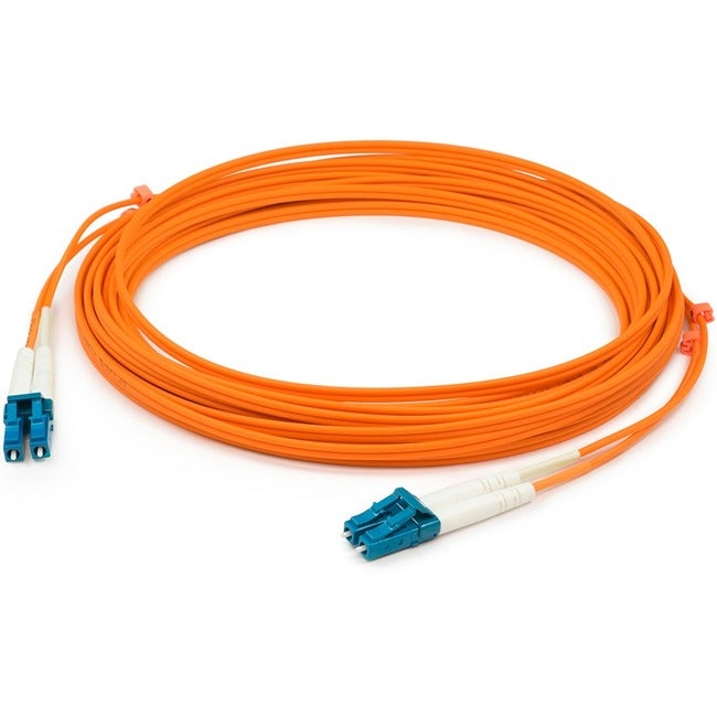 AddOn 2m LC (Male) to LC (Male) Orange OM1 Duplex Fiber OFNR (Riser-Rated) Patch Cable Default Title