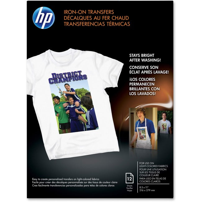 HP Inkjet Print Iron-on Transfer Paper