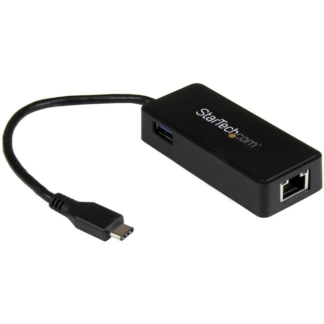 StarTech.com USB-C to Ethernet Gigabit Adapter - Thunderbolt 3 Compatible - USB Type C Network Adapter - USB C Ethernet…