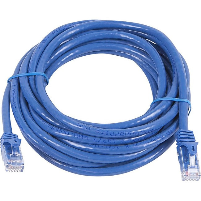 Monoprice FLEXboot Series Cat5e 24AWG UTP Ethernet Network Patch Cable, 14ft Blue Default Title
