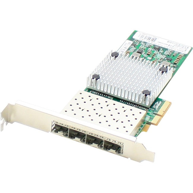 AddOn 1Gbs Quad Open SFP Port Network Interface Card - Computers & Electronics