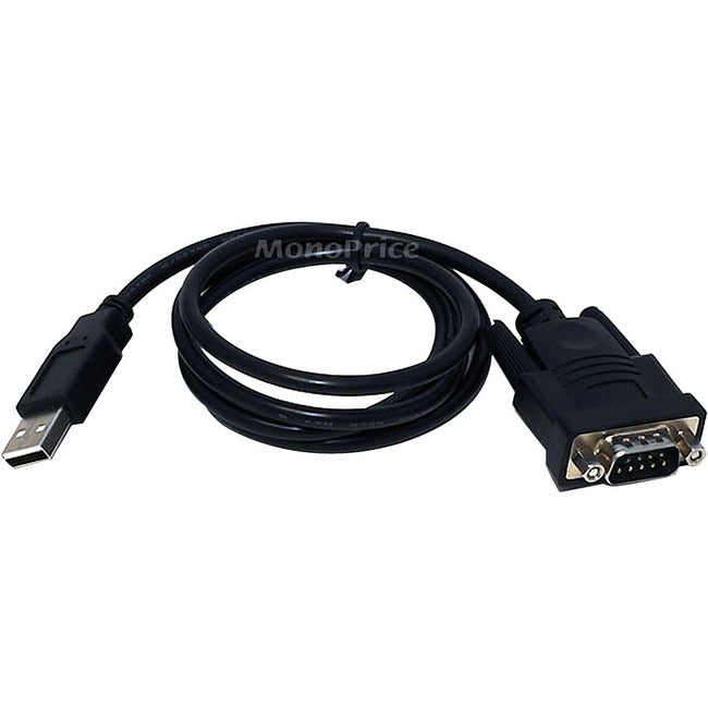 Monoprice USB to Serial Convert Cable ( DB9M / USB A Male) - 3FT - GreatEagleInc