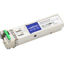AddOn ADTRAN Compatible TAA Compliant 1000Base-BX SFP Transceiver (SMF, 1310nmTx/1550nmRx, 40km, LC, DOM)