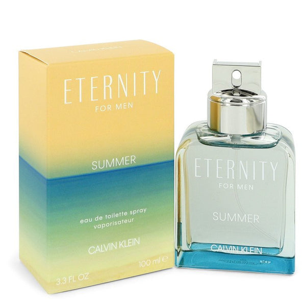 Eternity Summer by Calvin Klein Eau De Toilette Spray for Men - GreatEagleInc