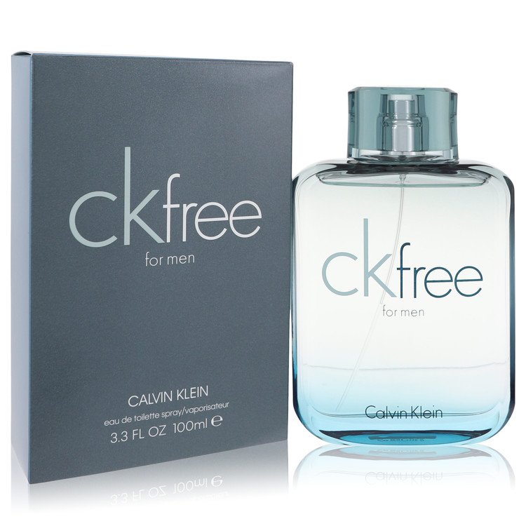 CK Free by Calvin Klein Eau De Toilette Spray for Men 3.4oz