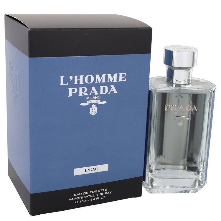 L'Homme Prada L'eau by Prada Eau De Toilette Spray for Men - GreatEagleInc