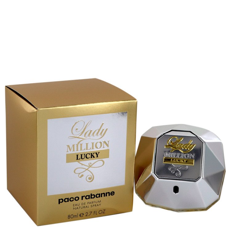 Lady Million Lucky by Paco Rabanne Eau De Parfum Spray for Women