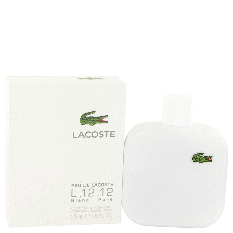 Lacoste Eau De Lacoste L.12.12 Blanc by Lacoste Eau De Toilette Spray for Men - 5.9oz / Regular - Beauty & Fragrance
