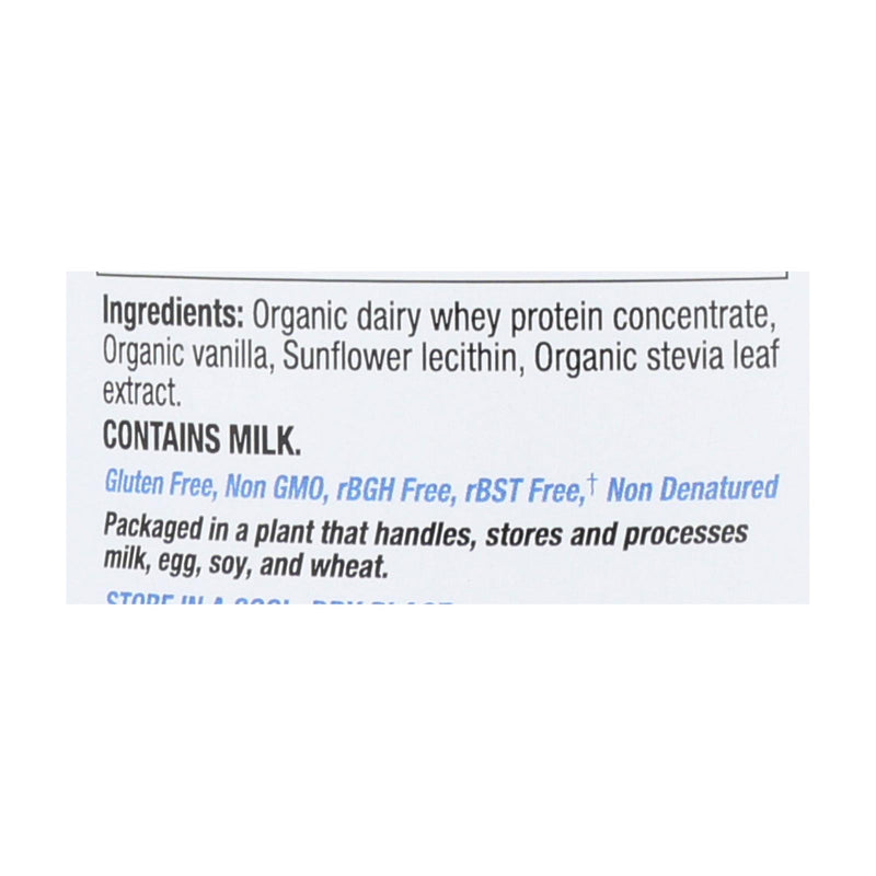Teras Whey Protein Powder - Whey - Organic - Bourbon Vanilla - 12 Oz - Eco-Friendly Home & Grocery