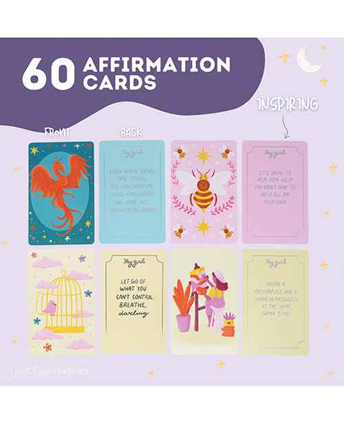 Hey Girl Sassy & Sweary Affirmation Deck For Women