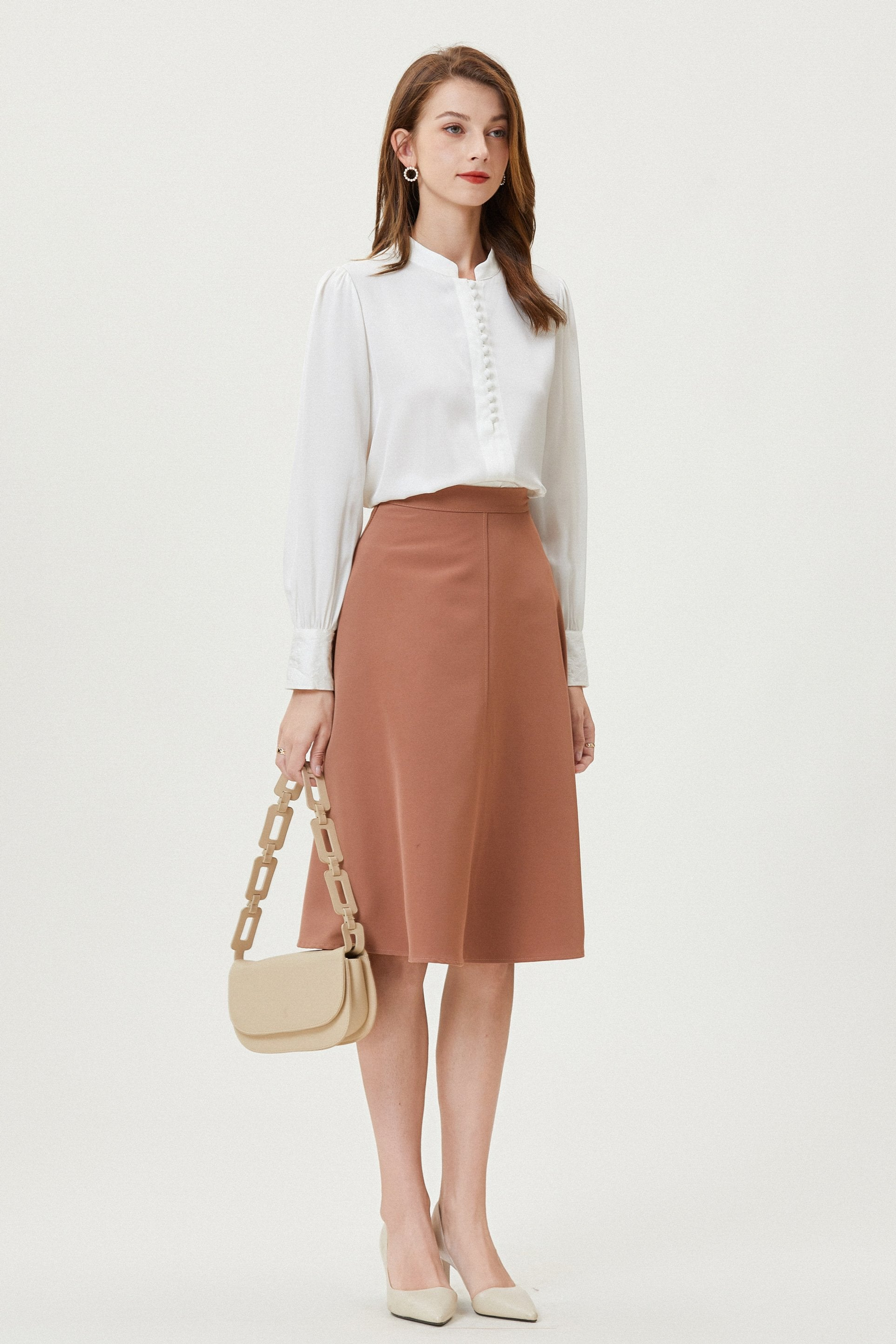 Fangyan | Dolphin Silk Blouse Fangyan