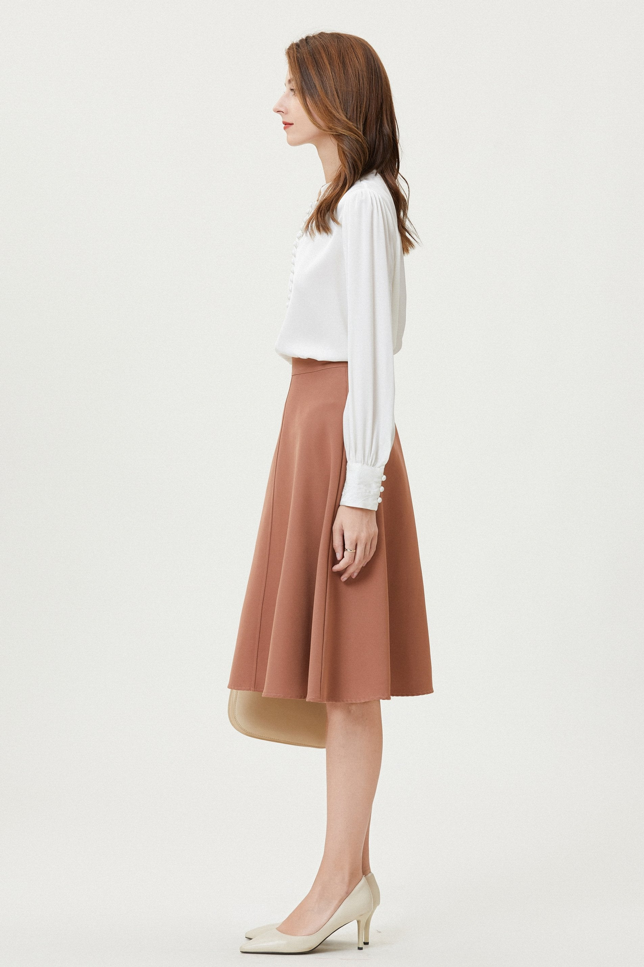 Fangyan | Dolphin Silk Blouse Fangyan