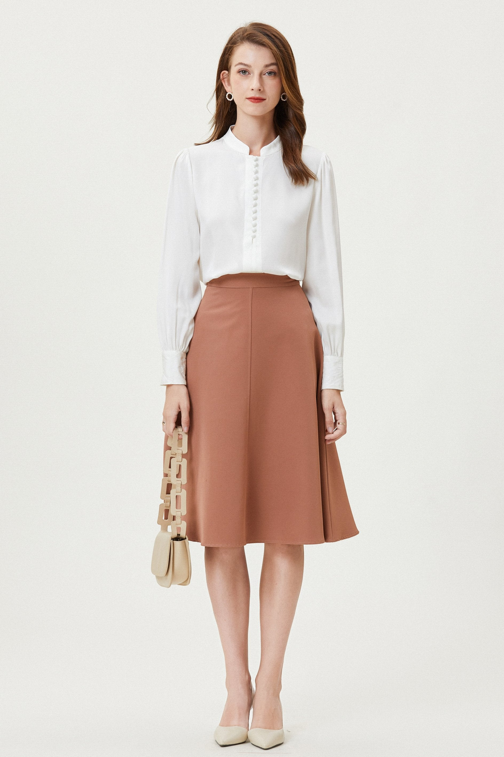 Fangyan | Dolphin Silk Blouse Fangyan