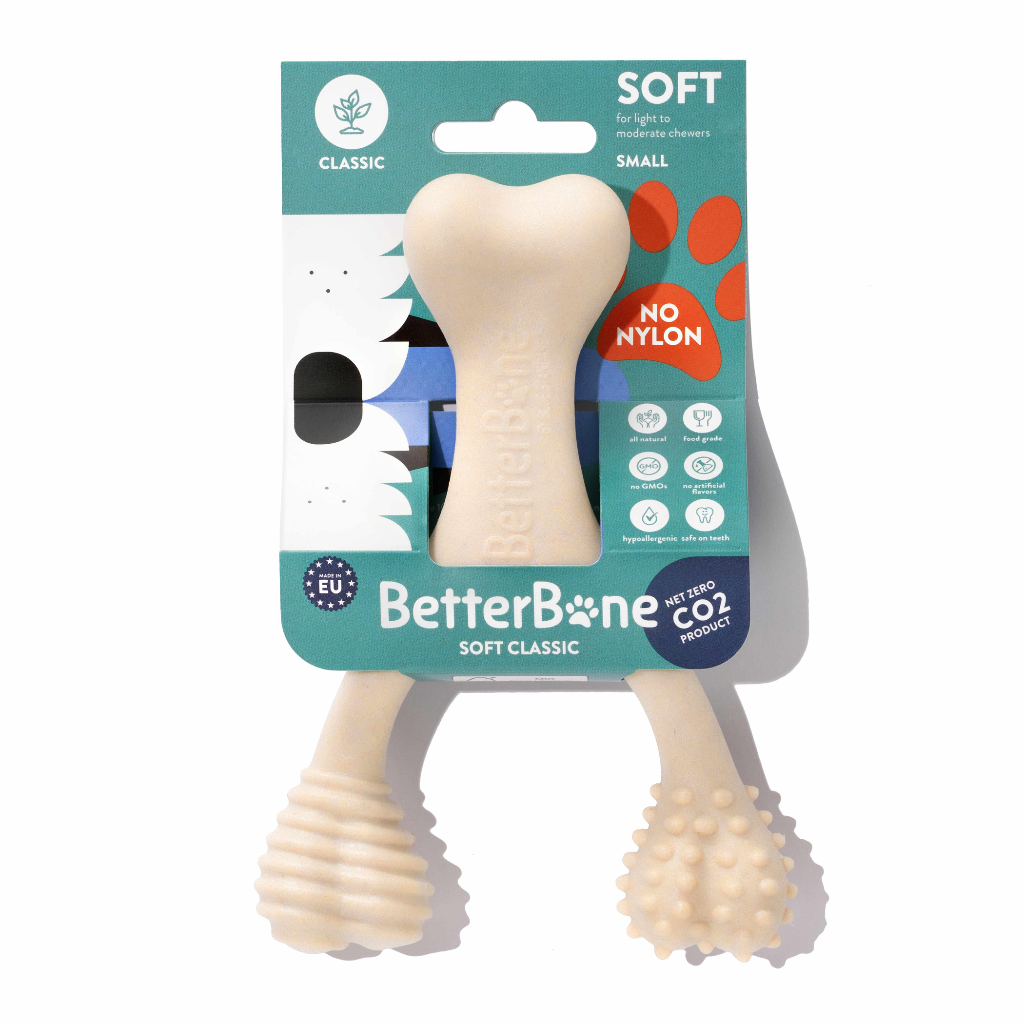 Betterbone Soft Classic Dog Chew Toy - 1 / Small - Toys