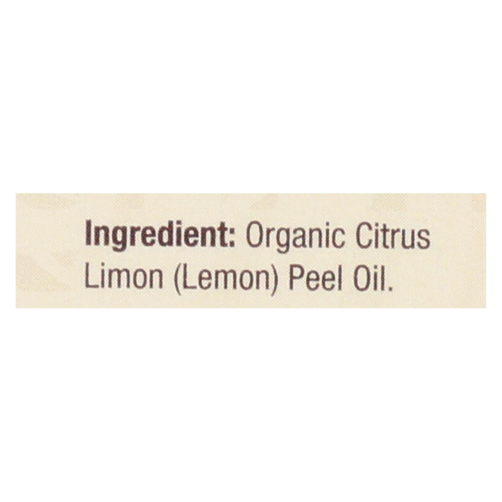 Nature's Answer - Organic Essential Oil - Lemon - 0.5 Oz. - Eco-Friendly Home & Grocery