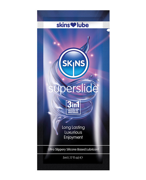 Skins Super Slide Silicone Based Lubricant - 5 Ml Foil Default Title
