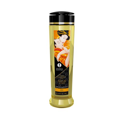 Massage Oil Stimulation Peach - Adult Products