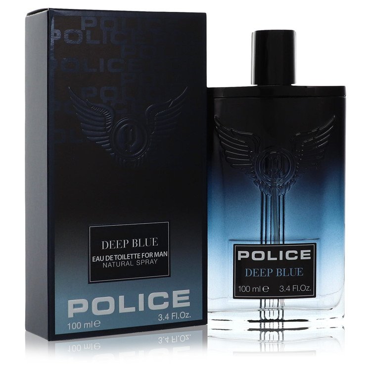 Police Deep Blue by Police Colognes Eau De Toilette Spray 3.4 oz for Men Default Title