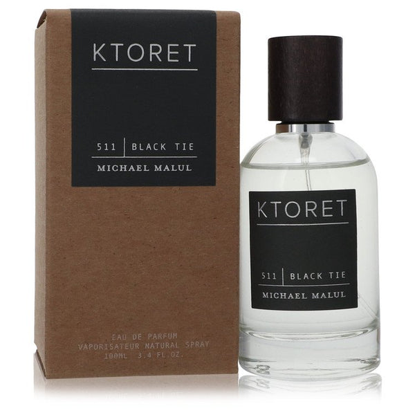 Ktoret 511 Black Tie by Michael Malul Eau De Parfum Spray 3.4 oz for Men - GreatEagleInc