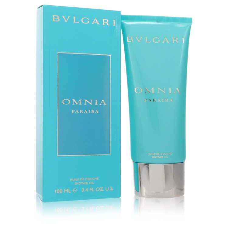 Omnia Paraiba by Bvlgari Shower Oil 3.4 oz for Women Regular
