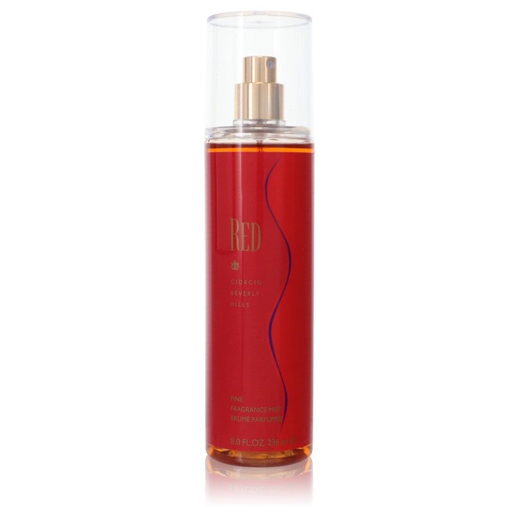 RED by Giorgio Beverly Hills Fragrance Mist 8 oz for Women Regular