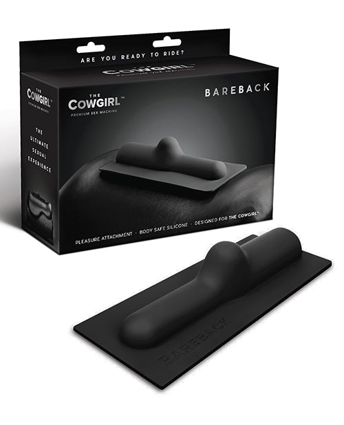 The Cowgirl Bareback Silicone Attachment - Black Default Title