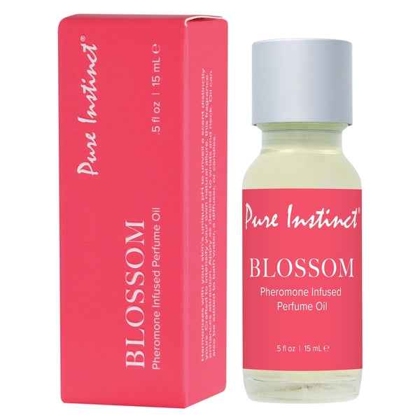 Pure Instinct Pheromone Infused Perfume Oil Eau De Parfum Blossom .5fl Oz/15ml