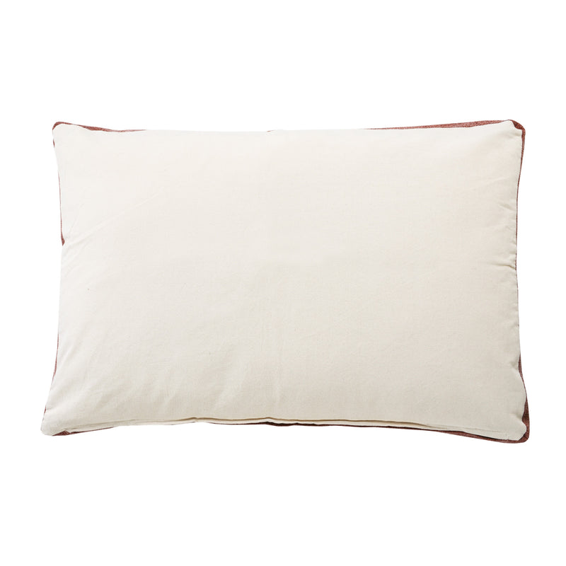 24" X 36" Stonewashed Red Medallion Pillow Style Pet Bed With Removable Cover - Bed & Bath