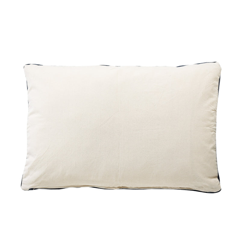 24" X 36" Stonewashed Blue Medallion Pillow Style Pet Bed With Removable Cover - Bed & Bath