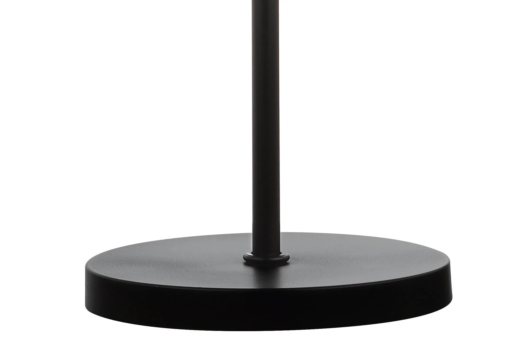 23" Antiqued Bronze Geometric Table Lamp With Drum Shade Homeroots Lighting