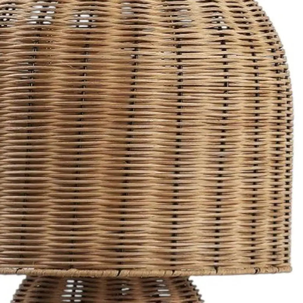 23" Clear Round Table Lamp With Globe Shade Homeroots Lighting