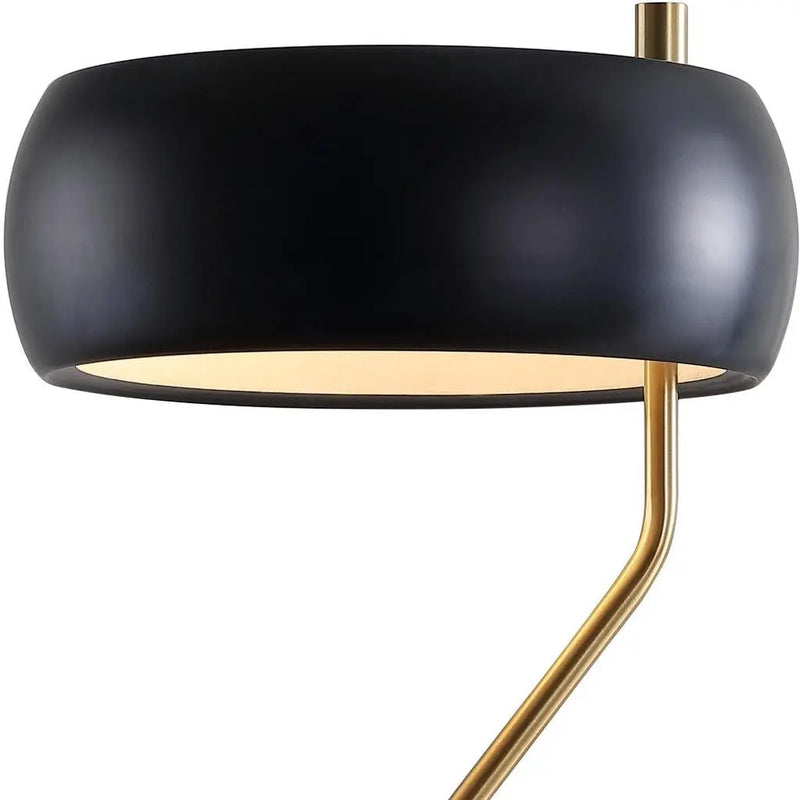 23" Gold Novelty Table Lamp LED With Globe Shade Homeroots Lighting