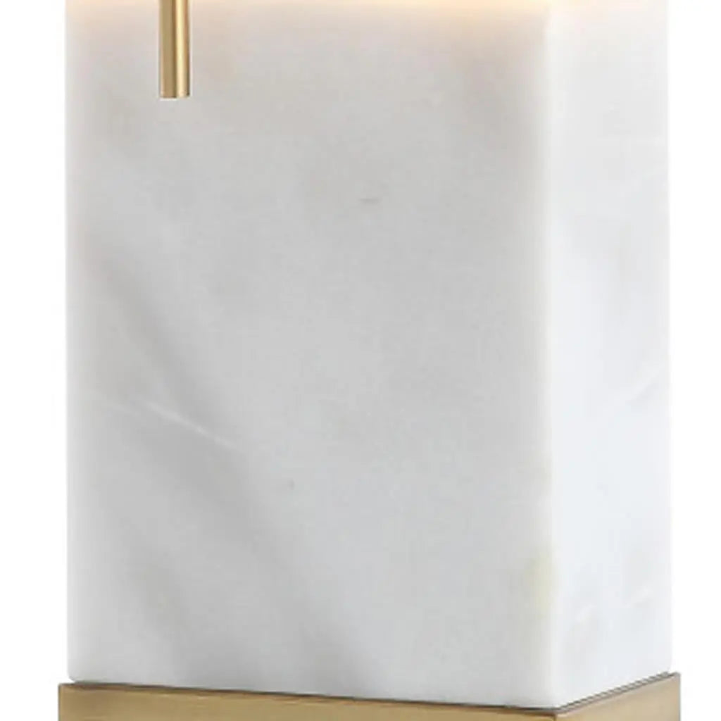23" Gold Table Lamp With Shade Homeroots Lighting