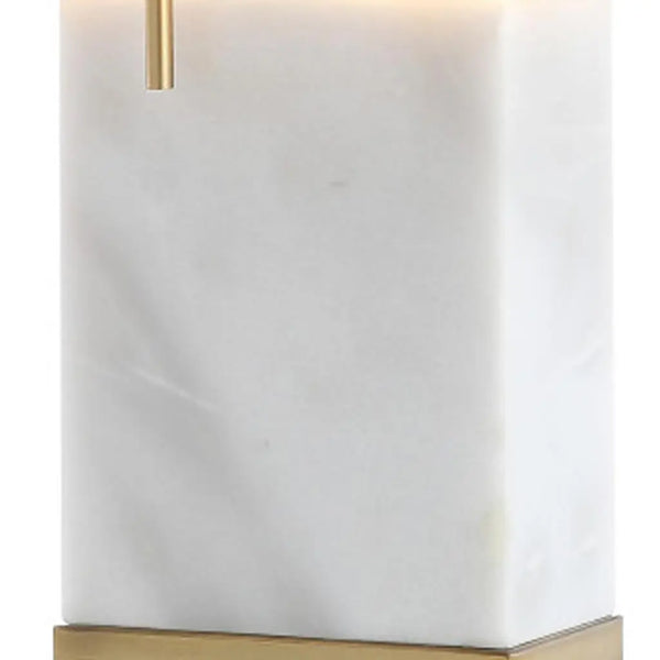 23" Gold Table Lamp With Shade Homeroots Lighting