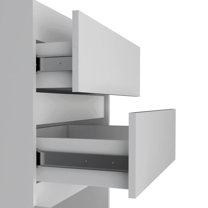 23" White Two Drawer Standard Chest Homeroots Bed & Bath