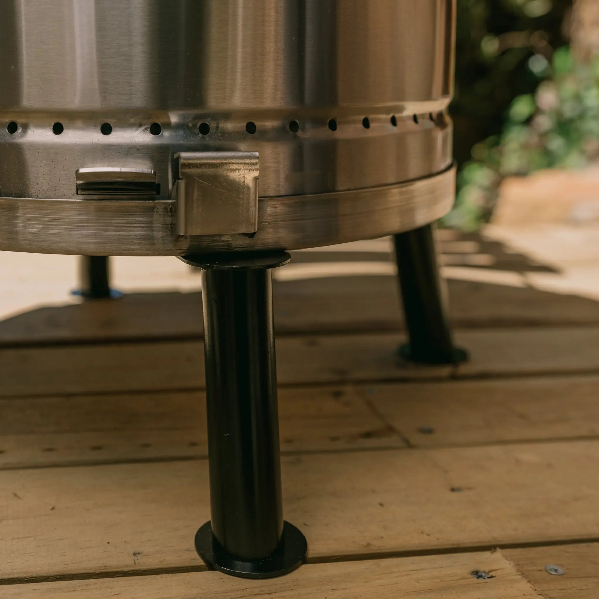 23" X 14" Silver Stainless Steel Portable Smoker Barrel Homeroots Outdoor