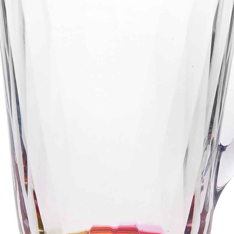 2.5 Clear and Rainbow Diamond Acrylic Pitcher